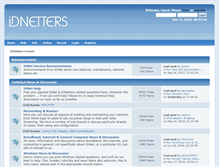 Tablet Screenshot of idnetters.co.uk